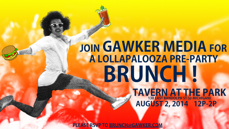 Illustration for article titled LOLLAPALOOZA : A PRE-PARTY BRUNCH!